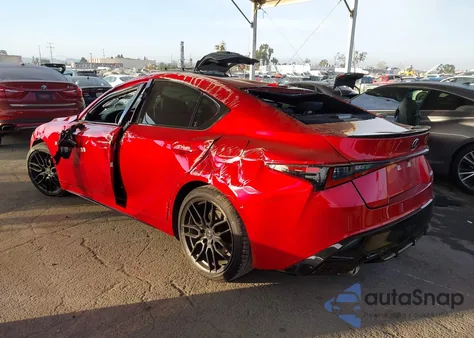 2024 Lexus Is 350 F Sport из США, поврежденный, VIN JTHGZ1B20R5074798